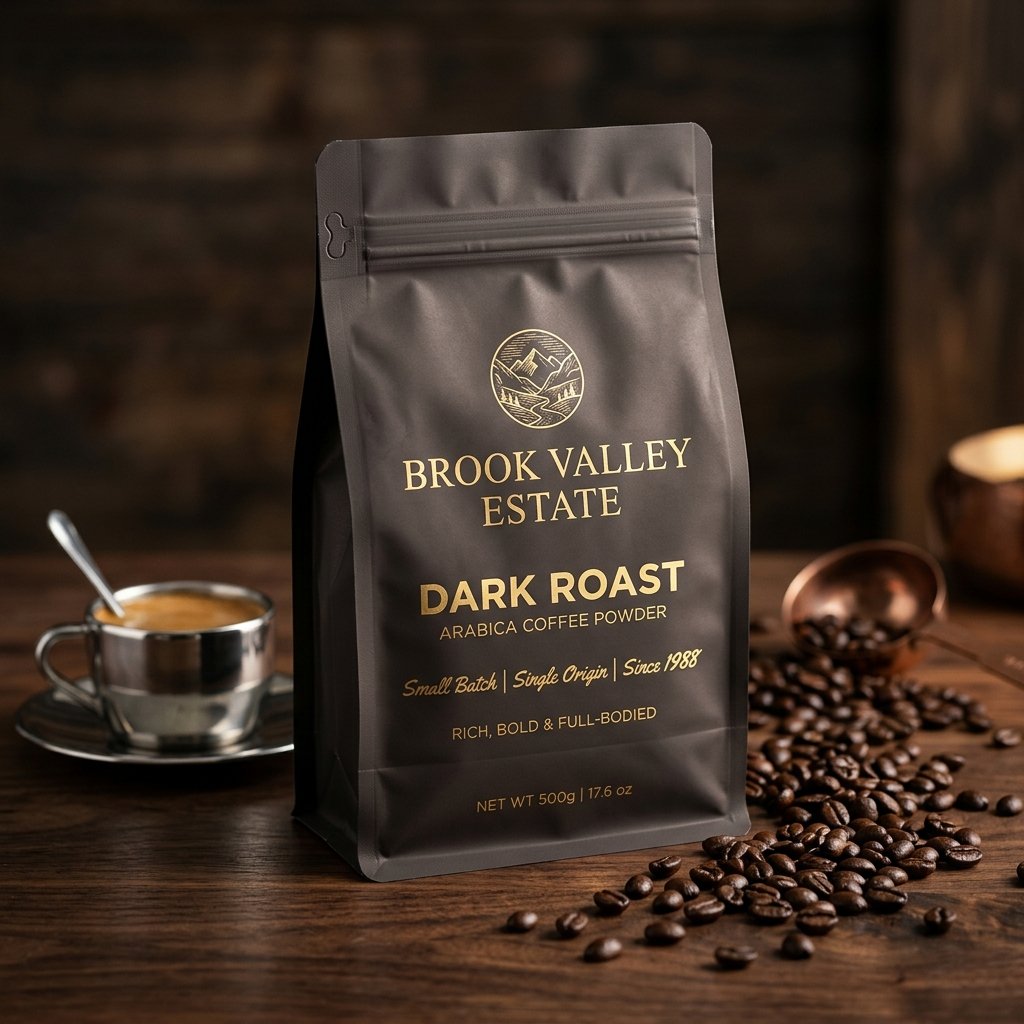 Brook Valley Estate Dark Roast Coffee