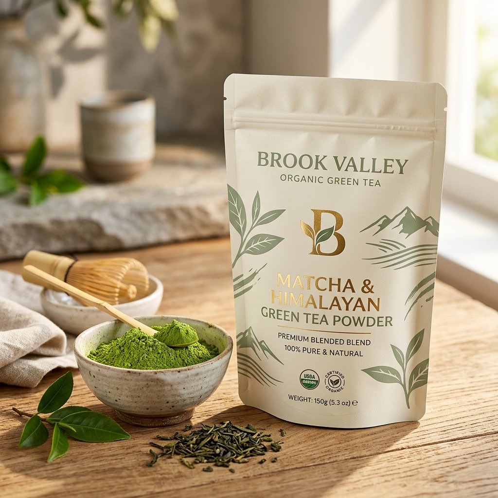 Brook Valley Matcha & Himalayan Green Tea